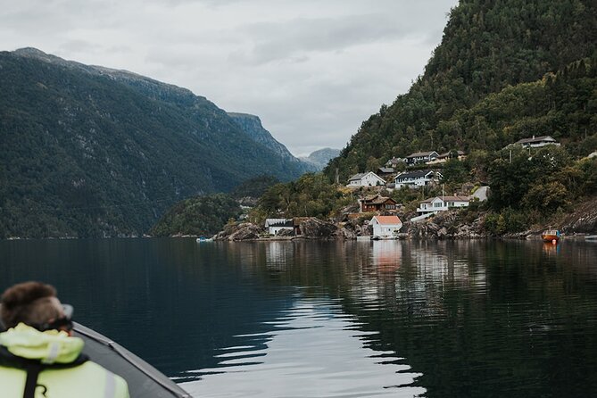 Scenic Hardangerfjord & Fyksesund RIB adventure from Norheimsund - Kvamsøy adds a small piece of local detail