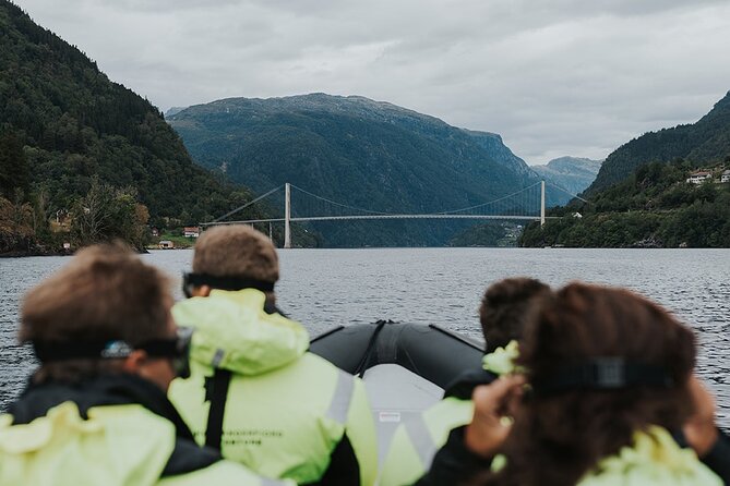 Scenic Hardangerfjord & Fyksesund RIB adventure from Norheimsund - Setting out from Norheimsund