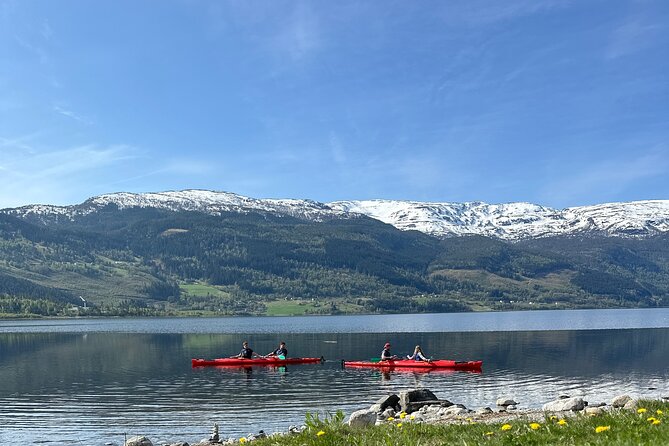 Sea Kayaking Rental - A quiet way to see Voss from the water