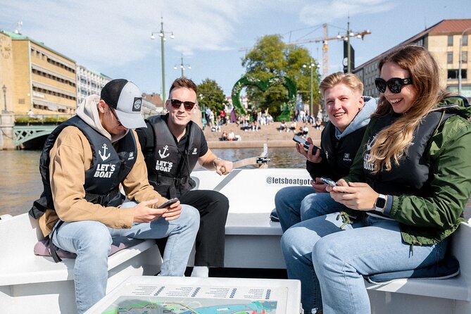 Self Drive Electric Boat in the Canals - A slow route through Gothenburg’s canals
