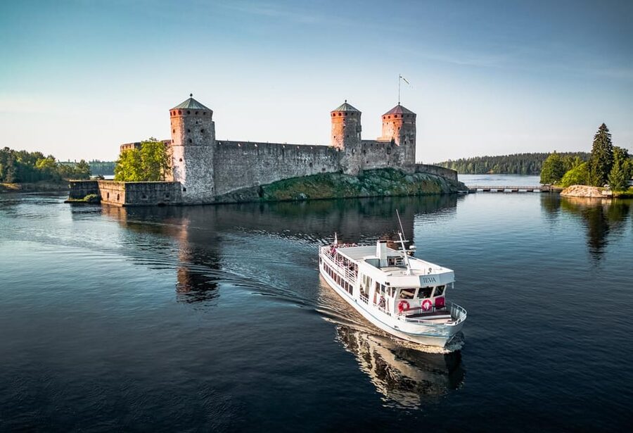 SIGHTSEEING CRUISE AROUND SAVONLINNA - Practical value at $33 per person