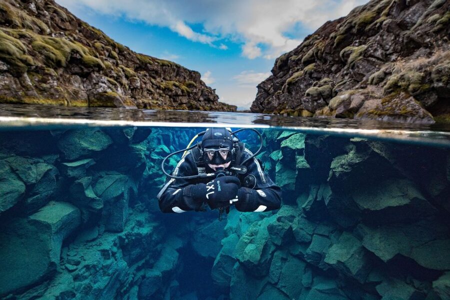 Silfra: Diving Between Tectonic Plates - The rare appeal of moving between two continents