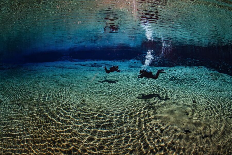 Silfra: Diving Between Tectonic Plates - One guide, serious preparation, and a dry suit