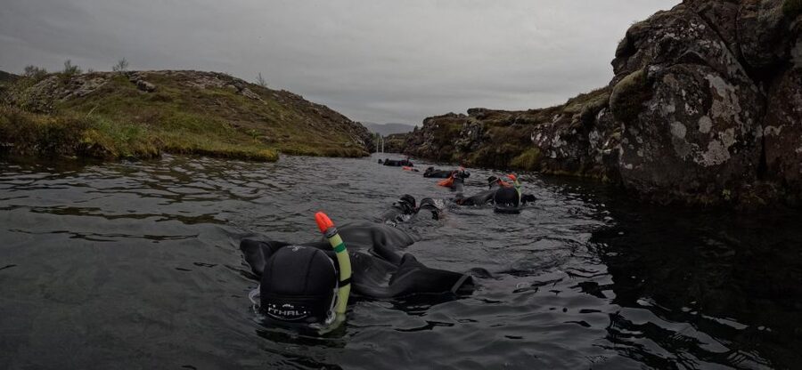 Silfra: Fissure Snorkeling Tour with Underwater Photos - About 50 minutes in the fissure
