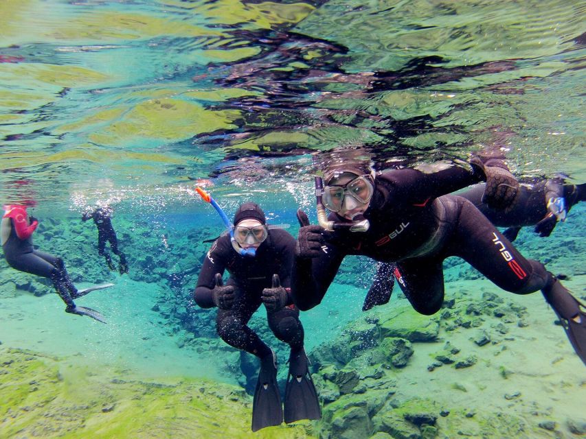Silfra: Half-Day Snorkeling Day Trip with Underwater Photos - The lagoon is the calm finish