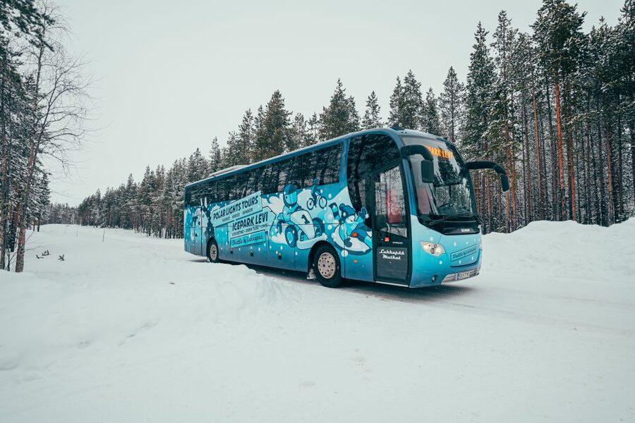 Sirkka: Levi Ice-Karting Experience with Optional Transfer - Fire, hot berry juice, and a useful reset