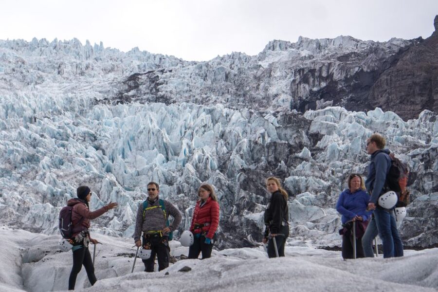 Skaftafell: Extra Small Group Glacier Adventure - Going farther up the ice