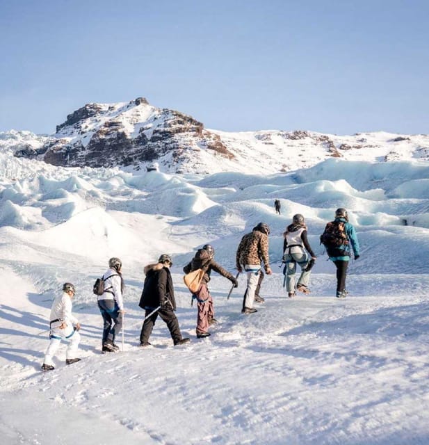 Skaftafell: Ice Cave Tour and Glacier Hike - The walk from the road to the ice
