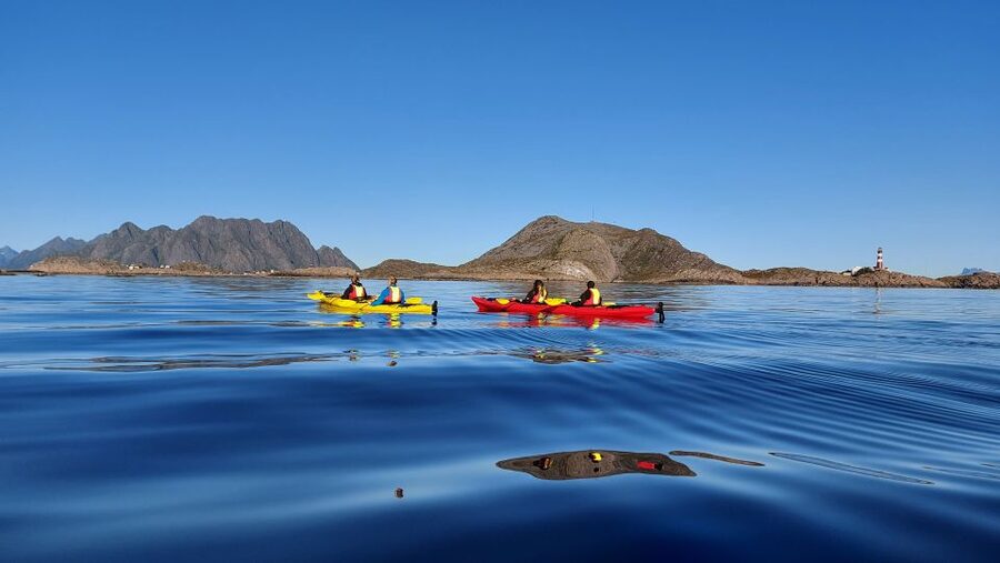Skrova Island : 3hours Guided Kayak Tour - Why Skrova works so well from a kayak