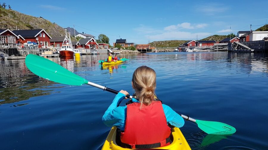 Skrova Island : 3hours Guided Kayak Tour - How much value you get for $126