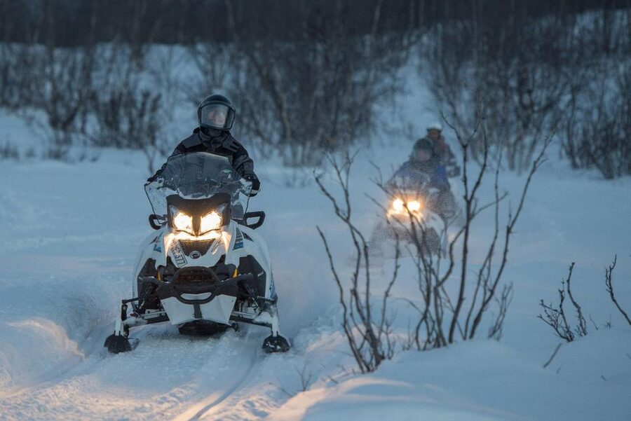 Snowmobile Adventure Abisko (Shared) - A calm ride into Abisko’s Arctic country