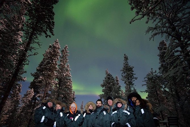Snowmobile Aurora Expedition with dinner - Reindeer Dinner by the Open Fire