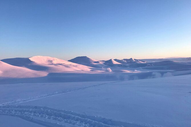 Snowmobiling on Eyjafjallajökull - The Super Jeep ride is part of the fun