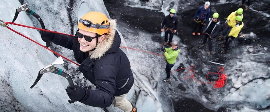 Sólheimajökull Ice Climb and Glacier Hike - Hiking across an ever-changing glacier