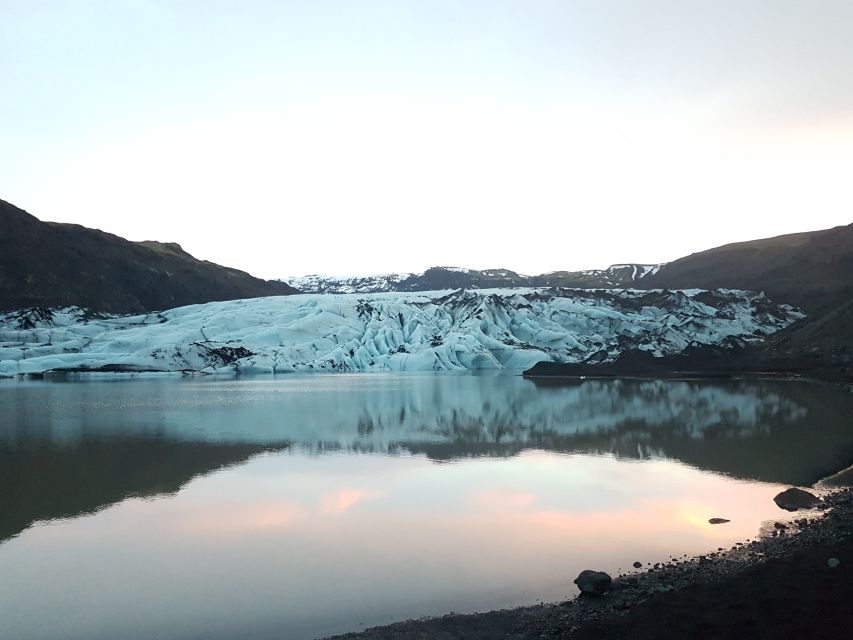 Sólheimajökull Ice Climbing Tour - Learning on the first easy ice wall