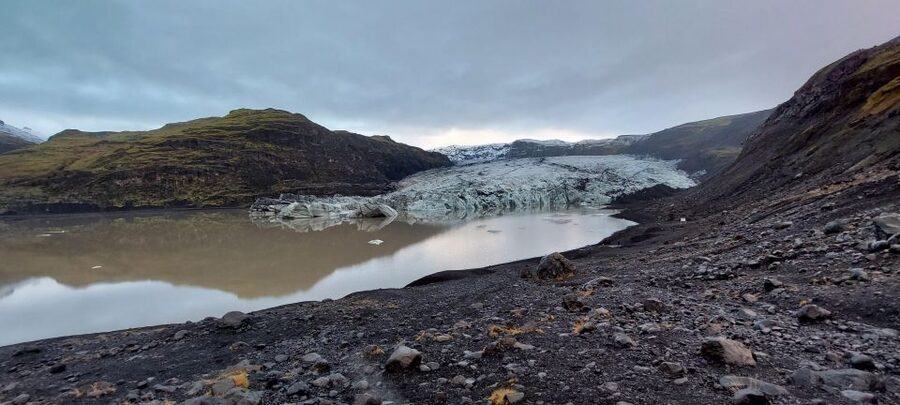 Sólheimajökull Ice Climbing Tour - The glacier’s volcanic setting