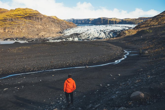 South Coast Day Tour Black Sand Beach & Waterfalls from Reykjavik - Skogafoss: power below, views above