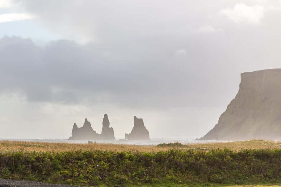 South Coast, Glacier Hike and Northern Lights Winter Tour - Skógafoss and the 527-step viewpoint
