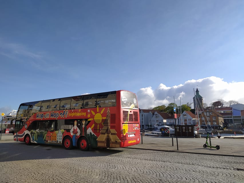 Stavanger: 24-Hour Hop-On Hop-Off Bus Pass - Start at Strandkaien, where Stavanger opens onto the water