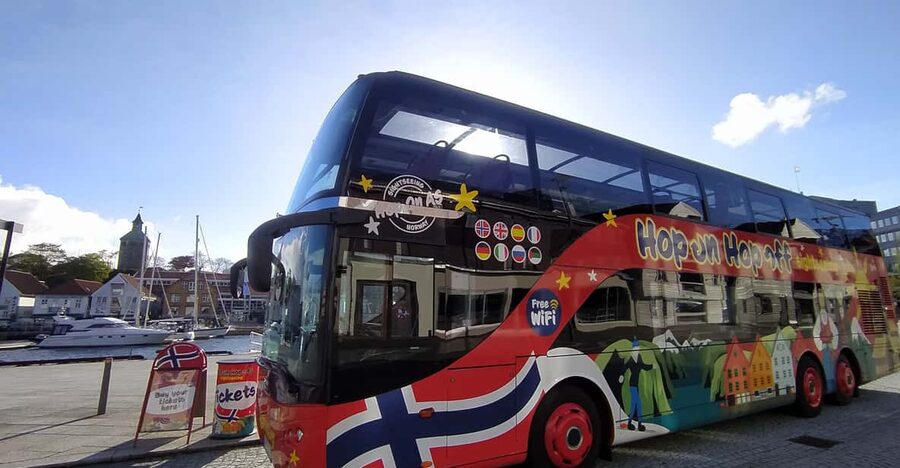 Stavanger: 24-Hour Hop-On Hop-Off Bus Pass - Iron Age Farm and Stavanger Art Museum