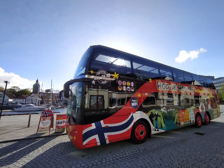 Stavanger: 24-Hour Hop-On Hop-Off Bus Pass - Strandkaien and the cruise terminal: the most scenic opening
