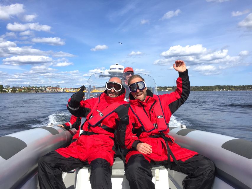 Stockholm Archipelago RIB Speed Boat Tour with Swedish Fika - Booking advice, weather, and cancellation