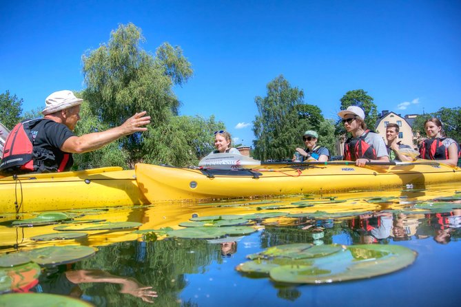Stockholm City Kayak Tour - City Hall and the first open-water views