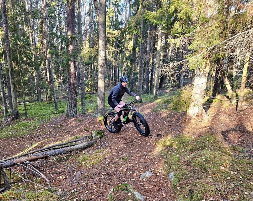 Stockholm: Fat Bike Forest Adventure with Lunch and Sauna - Sauna, shower, and a practical finish