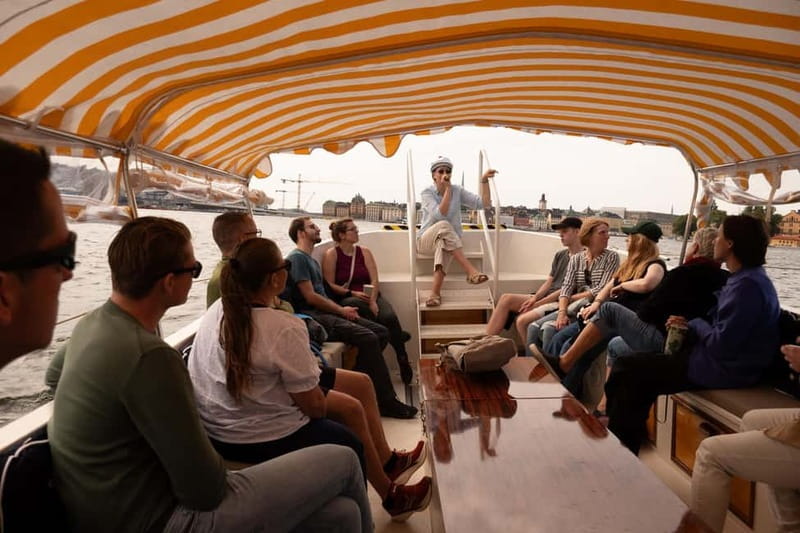 Stockholm: Guided City Sightseeing Open Electric Boat Tour - What makes this 50-minute cruise worth your time