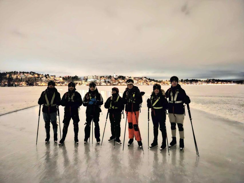 Stockholm: Ice Skating in the Moonlight with Hot Chocolate - From Riddarholm Church to the frozen lake