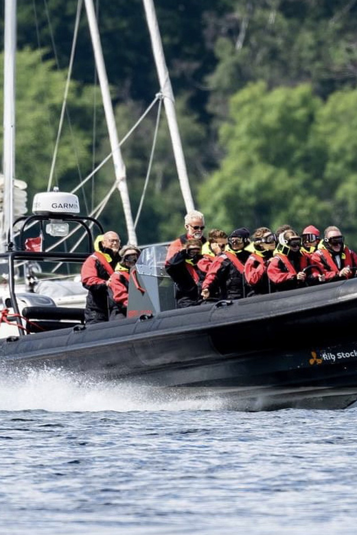 Stockholm: RIB Speed boat tour incl. island visit - Lunch, meatballs, and the island pause