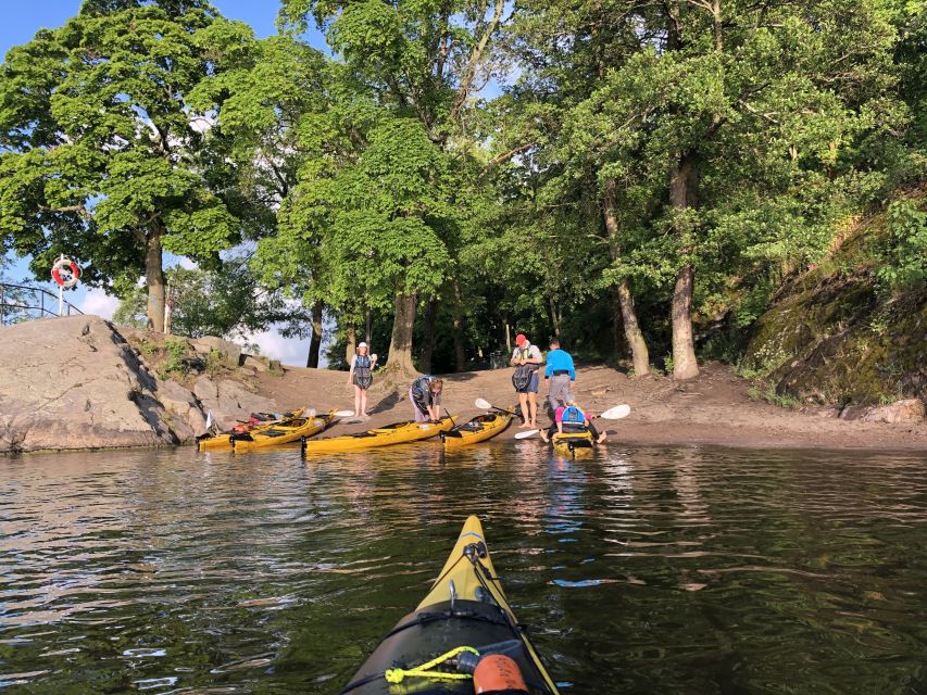 Stockholm: Self Guided Kayak Adventure - The short introduction and equipment check