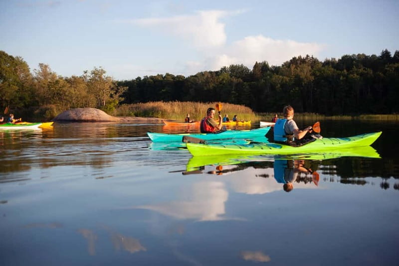 Stockholm: Sunset Archipelago Kayaking & Toast on the Water - Fika served from your kayak