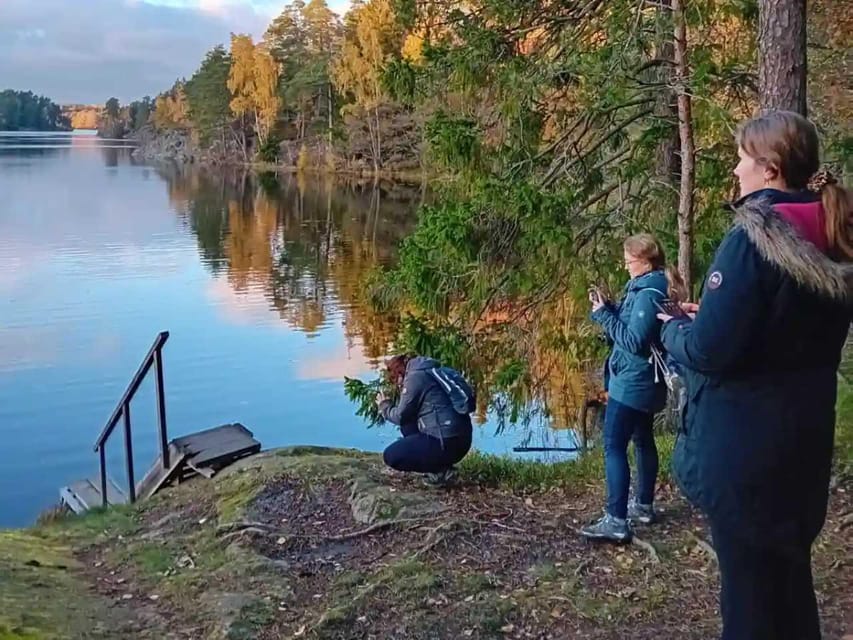 Stockholm: Sunset Hike in Tyresta National Park with Meal - The second 1.5-hour hike into the dark