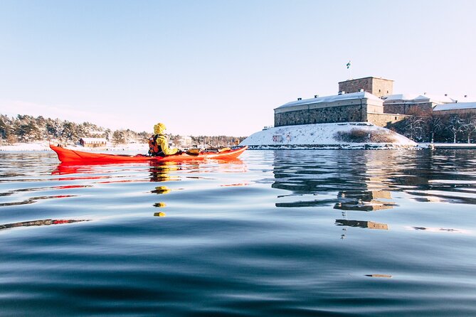Stockholm: Winter Kayaking, Swedish Fika and hot Sauna Experience - Bogesundslandet and the wider archipelago setting
