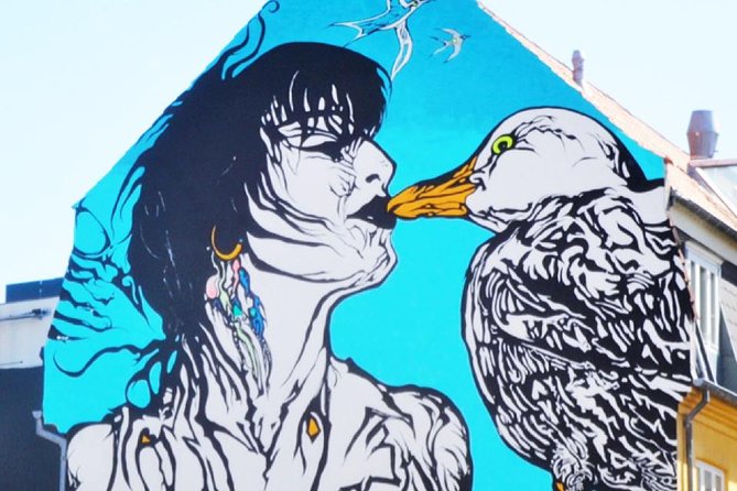 Street Art and Rooftops of Aarhus, Denmark - The Latin Quarter and its old houses