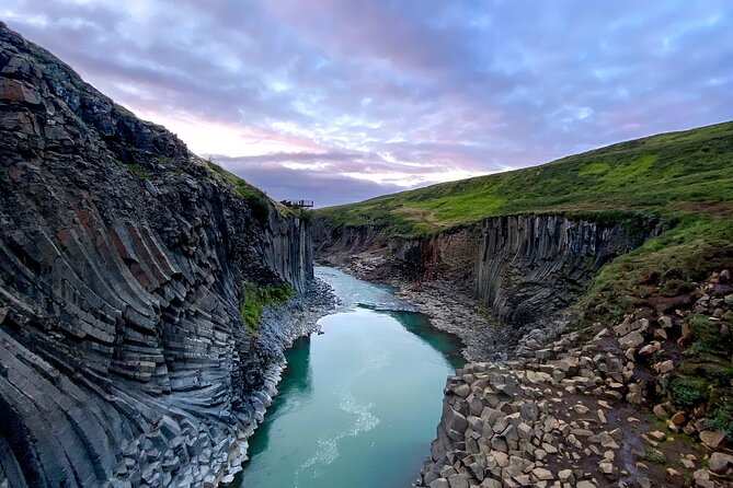 Stuðlagil Canyon and Vök Baths Day Tour - Rjúkandi Waterfall starts the day gently