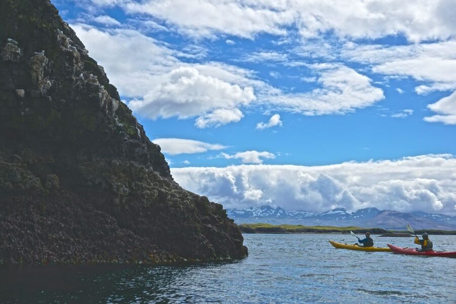 Stykkishólmur: 2-Hour Sea Kayak Tour - Paddling out from central Stykkishólmur