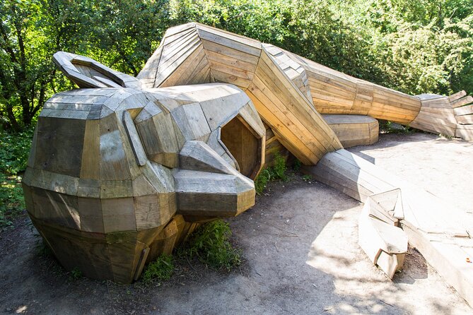The Forest Tower and Forgotten Giants-A day tour from Copenhagen - Finding Sleeping Louis in Rødovre