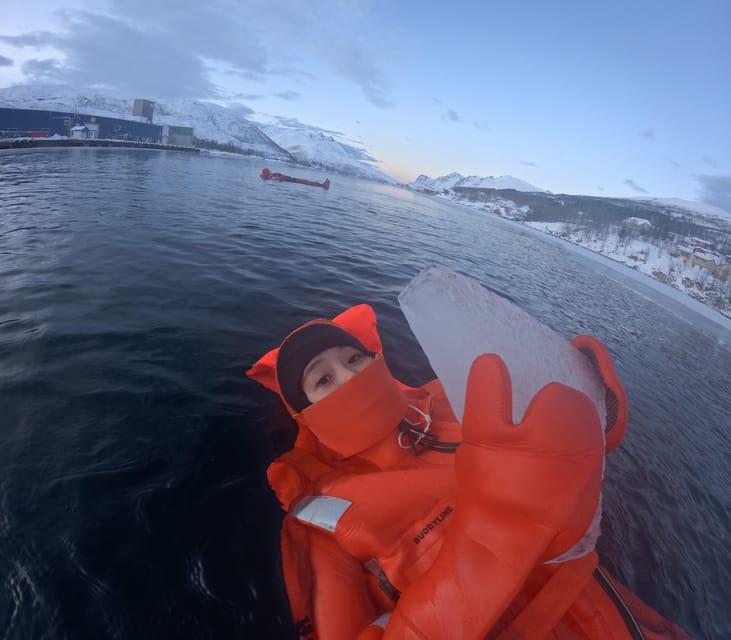 Tromsø: Arctic Fjord Floating in Survival Suit - Key points to know before you book