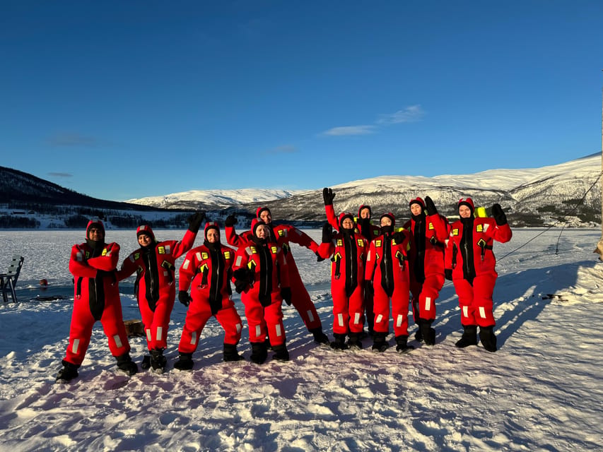 Tromsø: Arctic Floating with Snacks and Drinks - Daylight scenery or a night beneath the Aurora