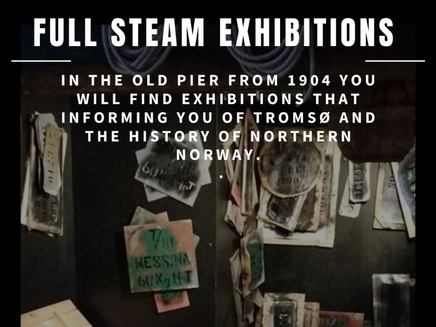 Tromso: Full Steam Museum Entrance - Full Steam Tromsø begins with the building