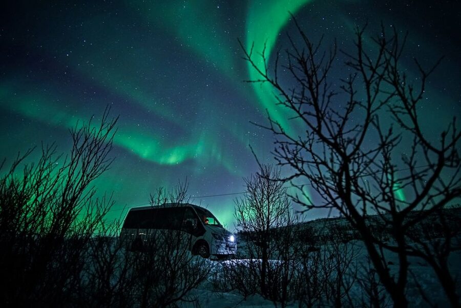 Tromsø: Northern Lights Chase Minibus Tour - What the guide adds to the night