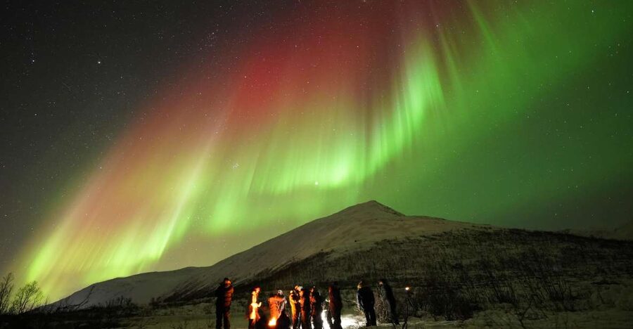 Tromsø: Northern Lights Tour with Free Professional Portrait - Leaving Tromsø after dark