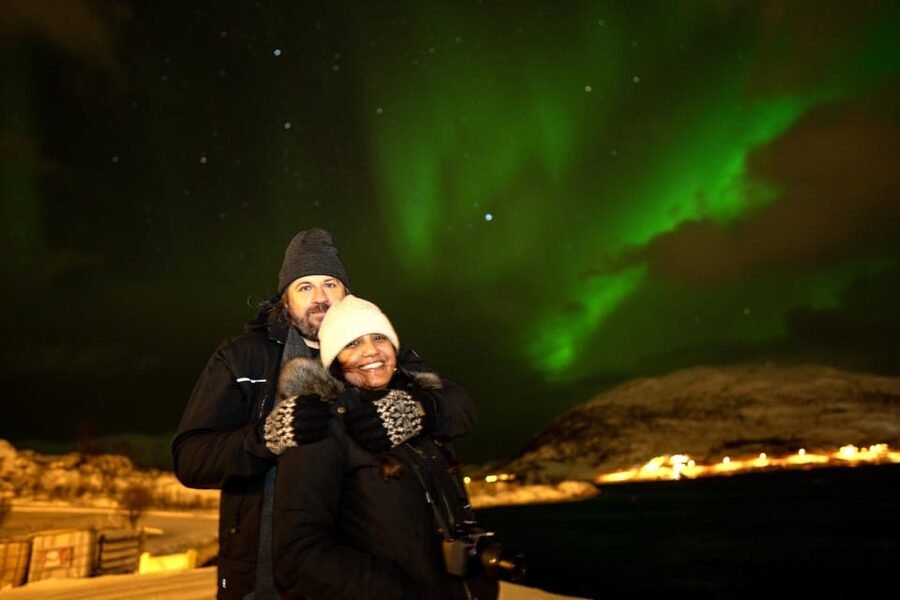 Tromsø: Northern Lights Tour with Local Guide and Photos - Returning to Tromsø after the chase