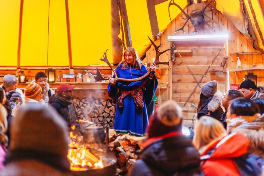 Tromsø: Reindeer Sledding & Feeding with a Sami Guide - Hearing Sami stories and joik singing