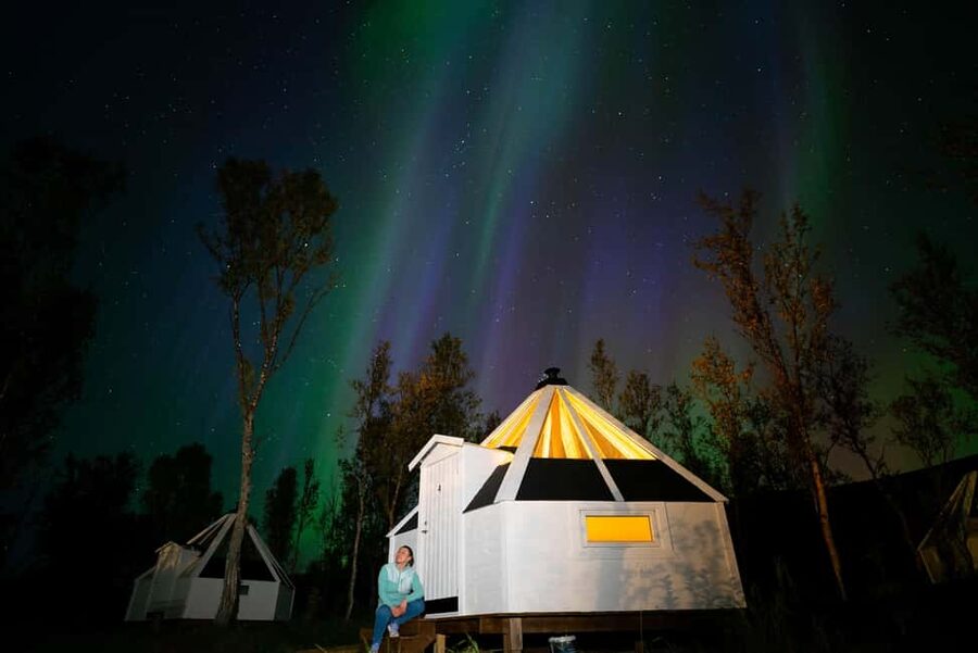 Tromsø: Snowmobile Safari with Aurora Crystal Lavvo Stay - What happens if the Northern Lights do not appear