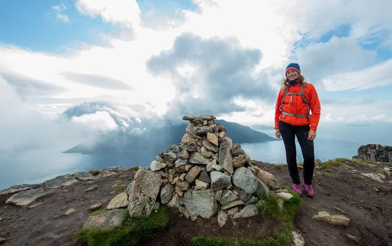 Tromsø: Summer Day Hike in the wilderness - Lunch with a view, not a restaurant table