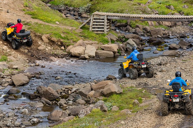 Twin Peaks ATV Iceland Adventure from Reykjavik - Warm clothing helps, but Iceland still feels cold