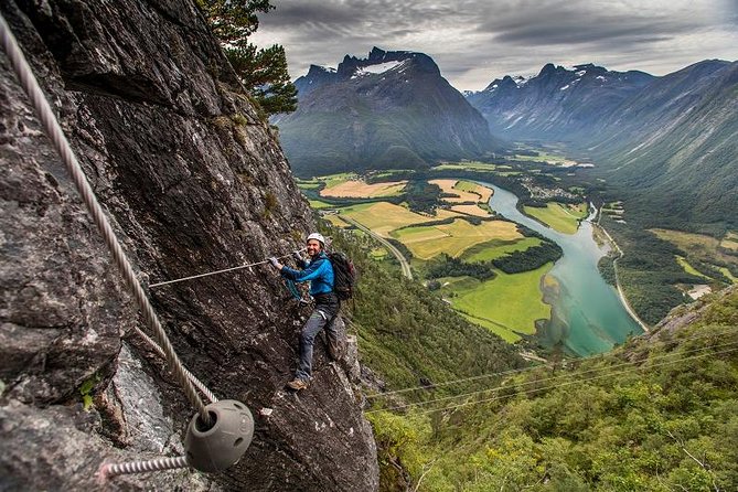 Via Ferrata Åndalsnes West Wall - The 20-minute walk to the wall